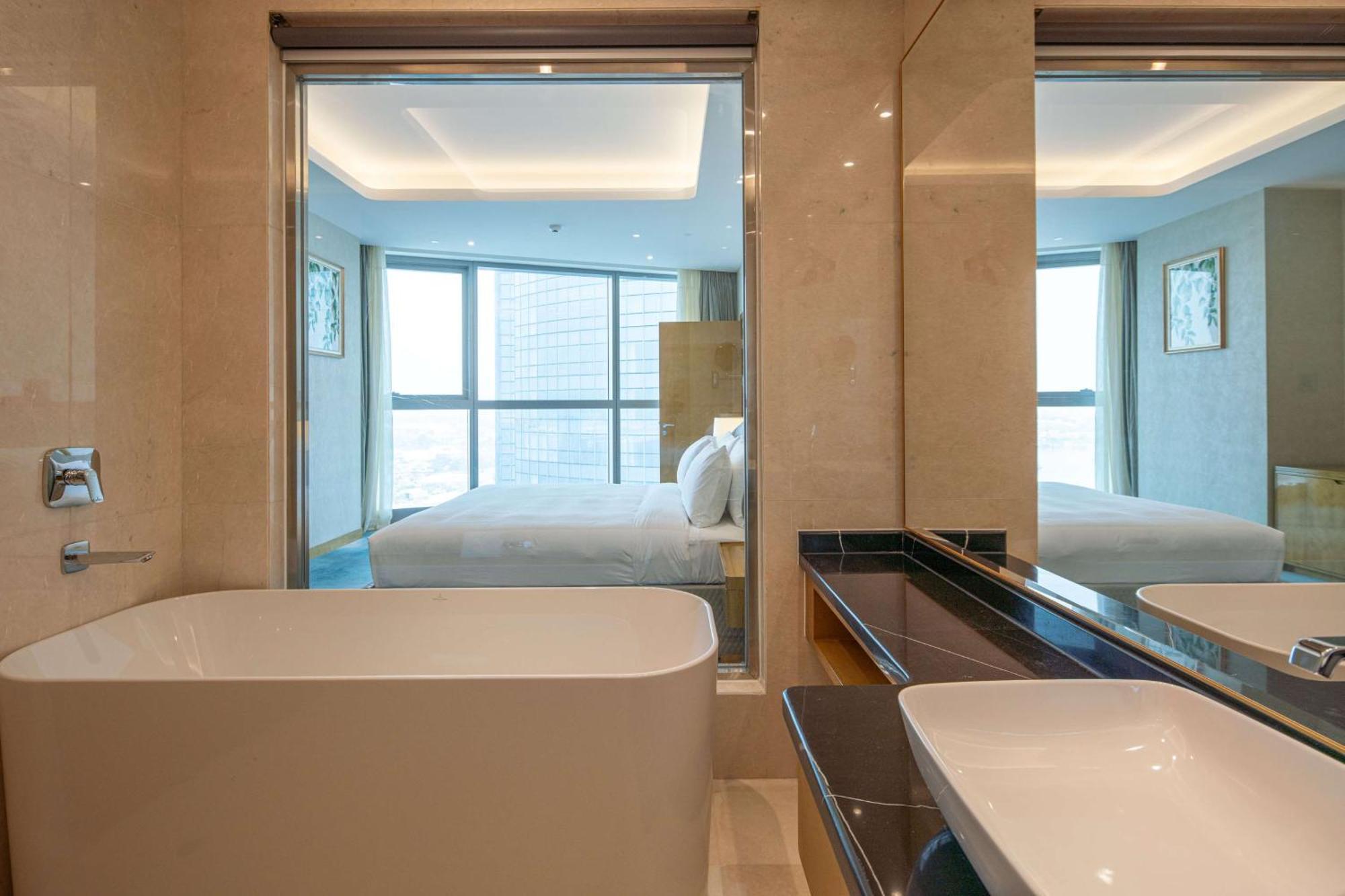Hilton Brazzaville Les Tours Jumelles Hotel & Residences Zewnętrze zdjęcie