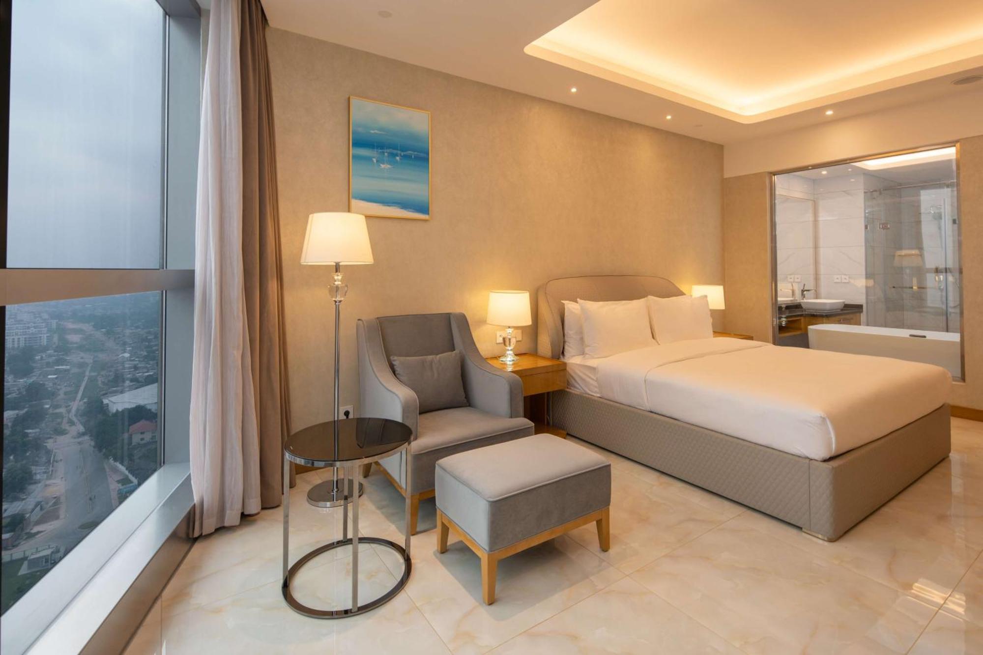 Hilton Brazzaville Les Tours Jumelles Hotel & Residences Zewnętrze zdjęcie