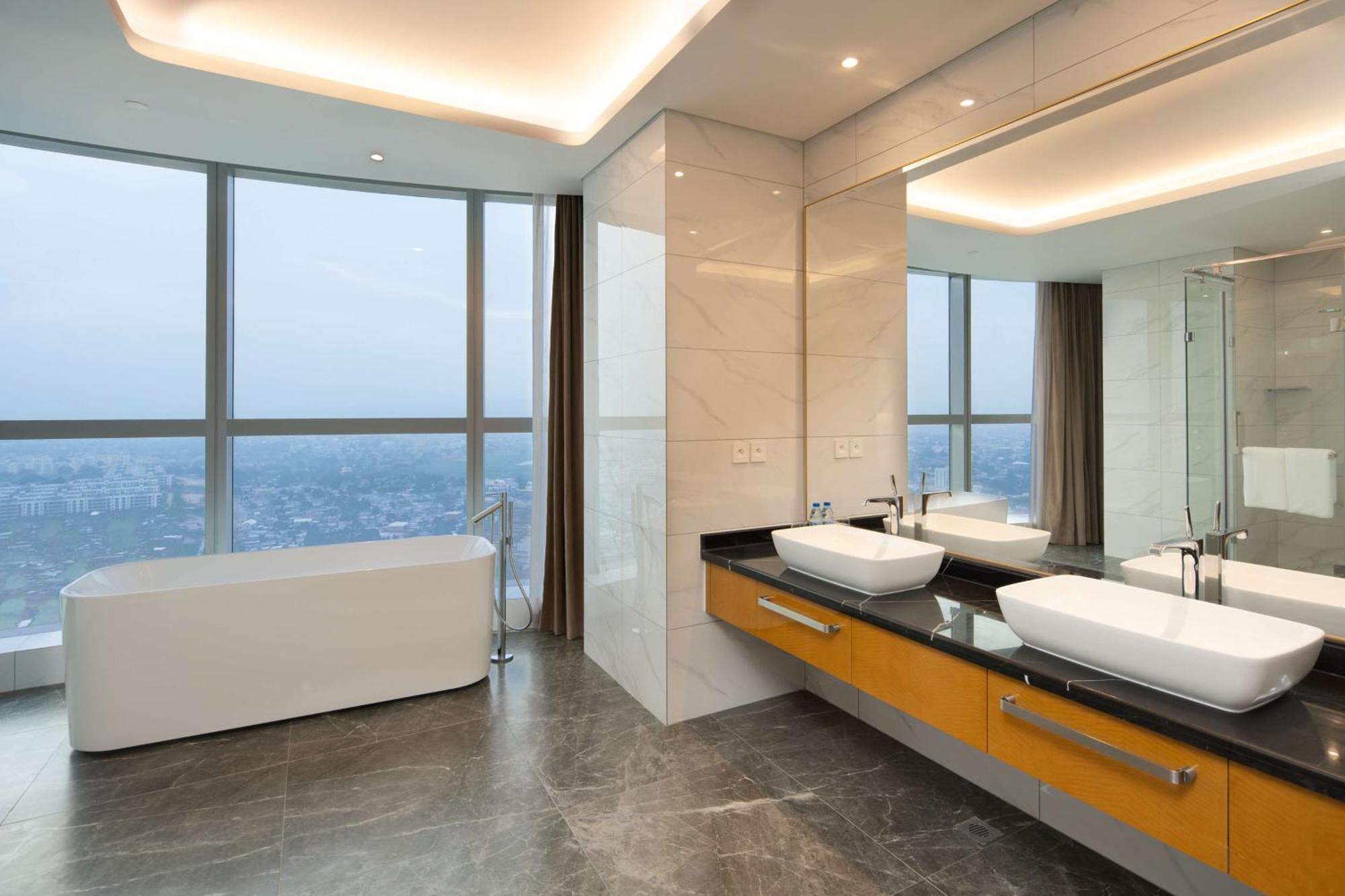 Hilton Brazzaville Les Tours Jumelles Hotel & Residences Zewnętrze zdjęcie